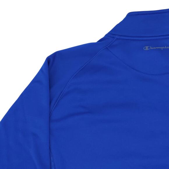 Champion Pullover Mens XL Blue 1/4 Zip Fleece Cold Weather Gear Duofold Tech - Picture 9 of 12